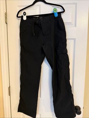 Women’s  Black Utility Cargo Pants - Casual Workwear